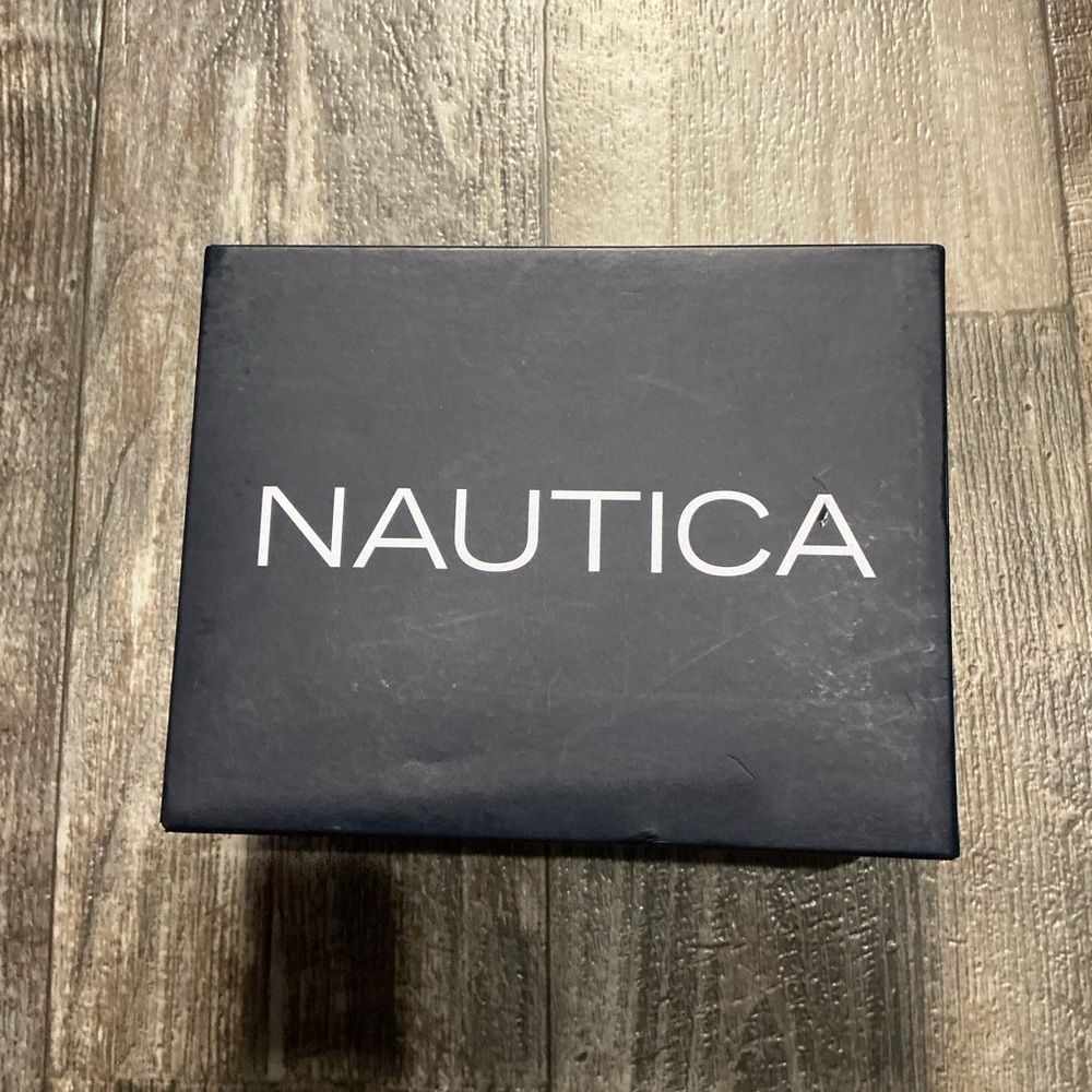 Nautica Kids' Sneakers in White and Blue Size 7 - Picture 7 of 9